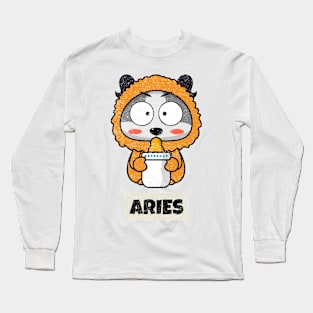 Copy of Funny Zodiac Baby Aries Long Sleeve T-Shirt